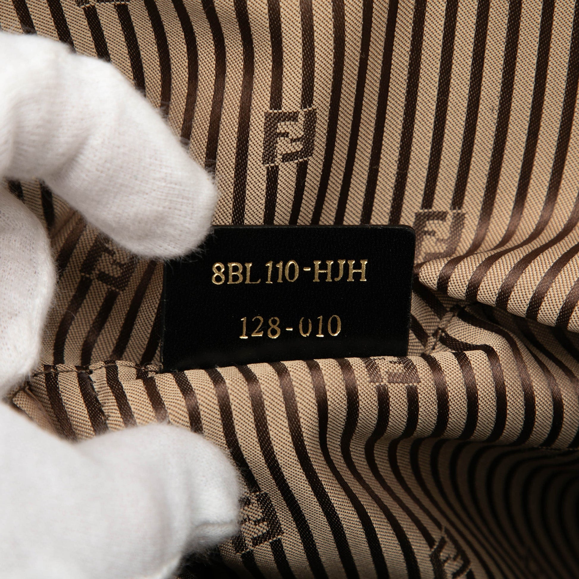 Fendi Large Canvas Chameleon Satchel