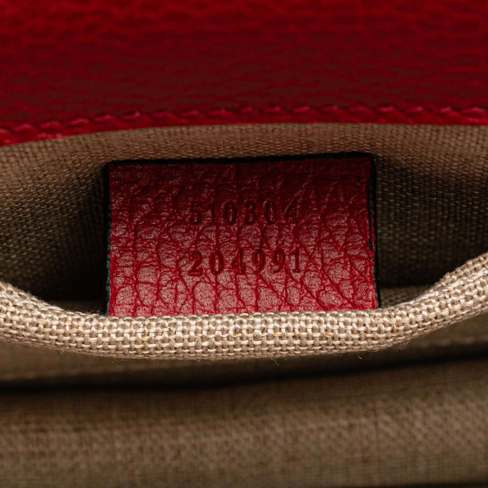 Gucci Small Dollar Calfskin Interlocking G Crossbody