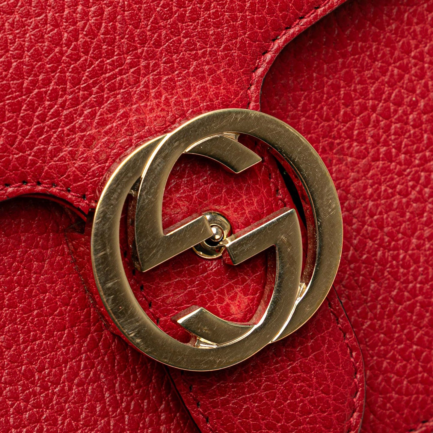 Gucci Small Dollar Calfskin Interlocking G Crossbody