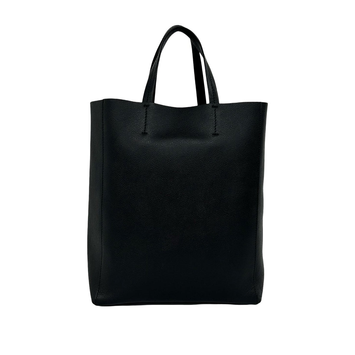 Celine Small Grained Calfskin Vertical Cabas Tote