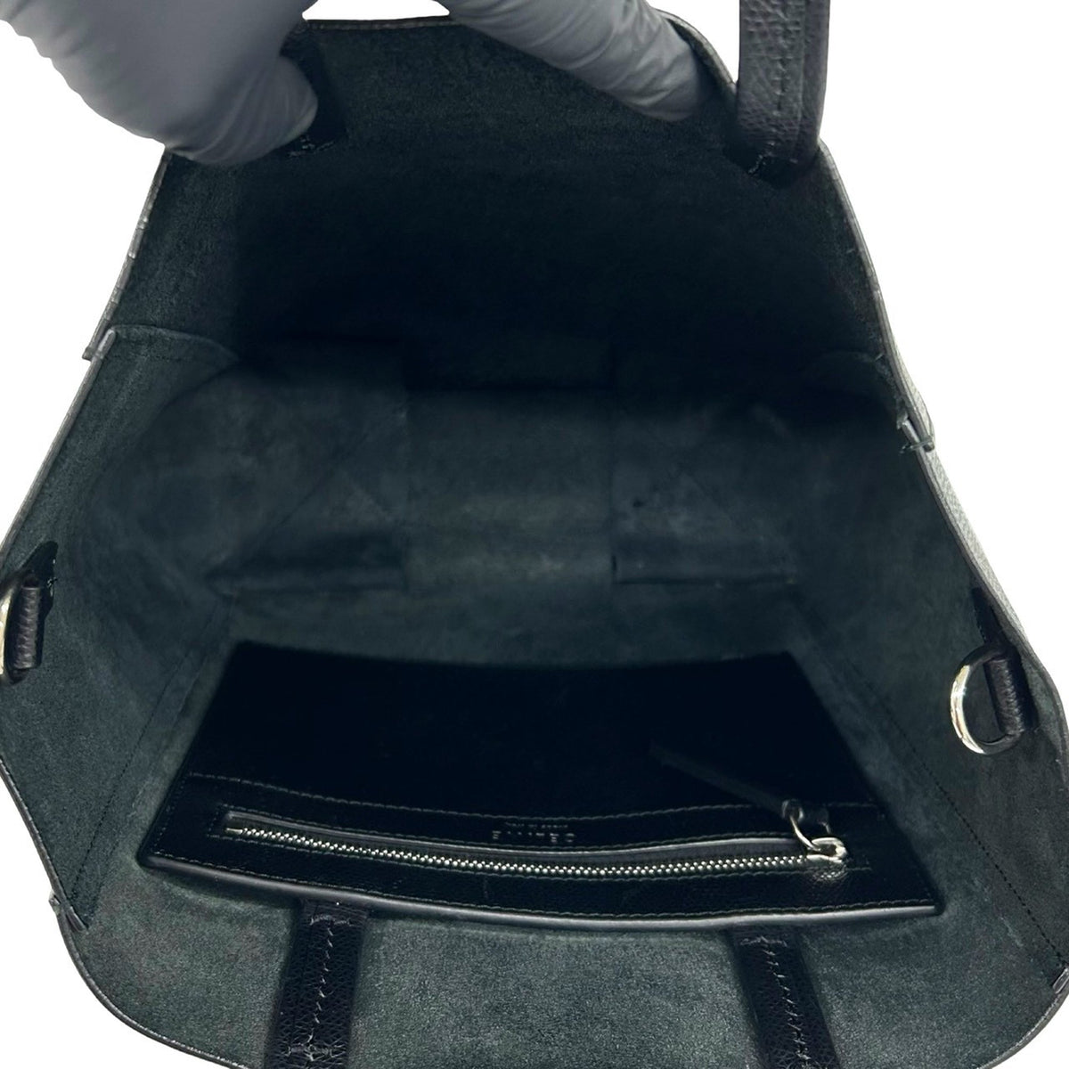 Celine Small Grained Calfskin Vertical Cabas Tote
