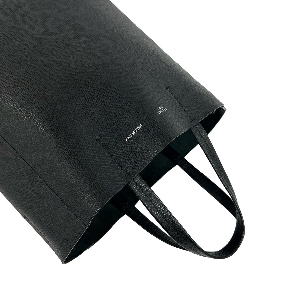 Celine Small Grained Calfskin Vertical Cabas Tote