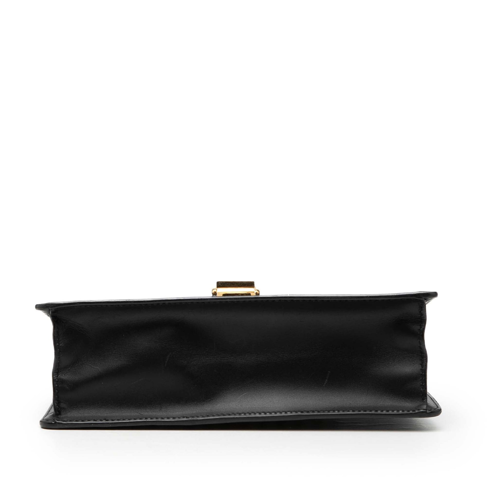 Gucci Small Leather Web Sylvie Satchel