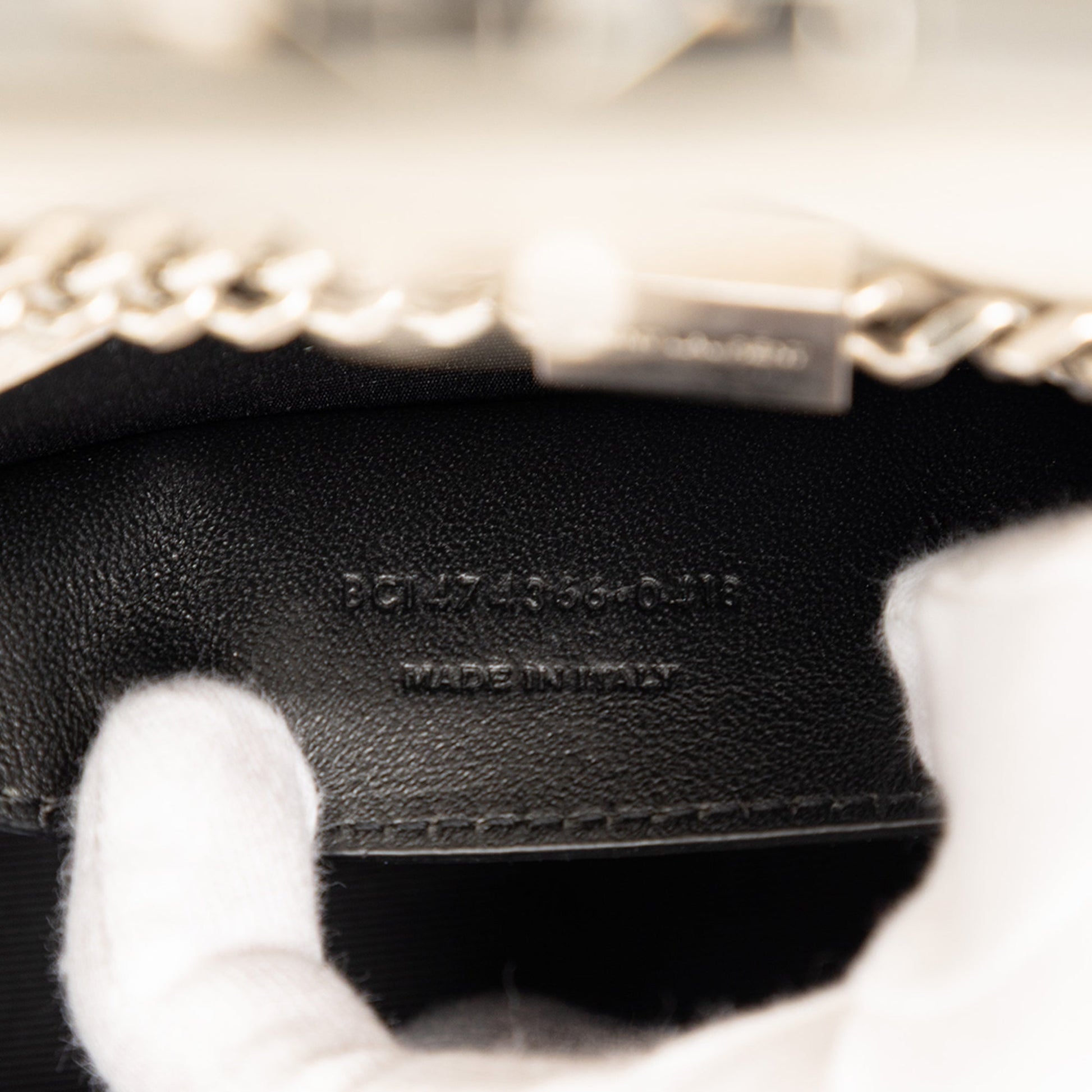 Saint Laurent Small Grain de Poudre Monogram Kate Tassel Crossbody