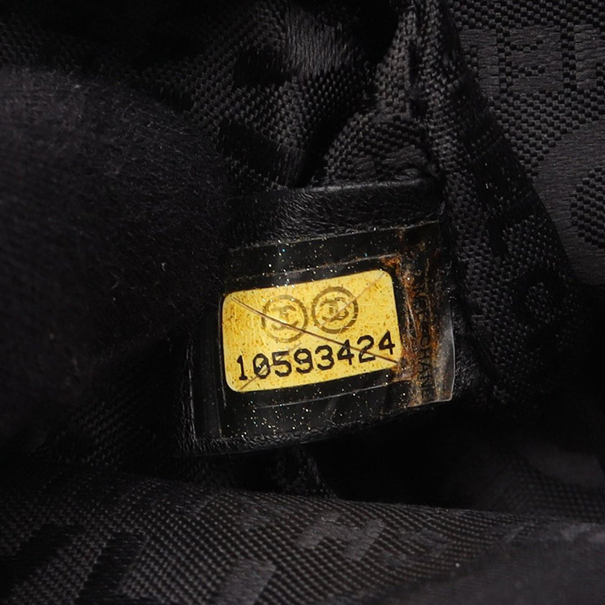Chanel CC Aged Calfskin Logo Flap Messenger Bag