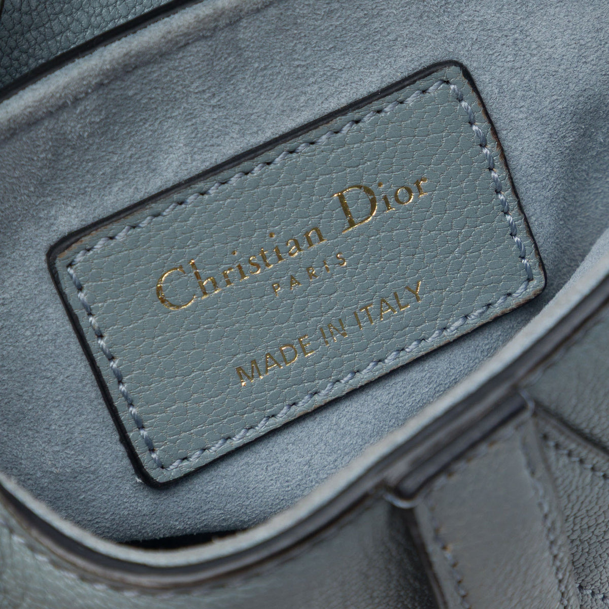 Dior Micro Goatskin Saddle Bag