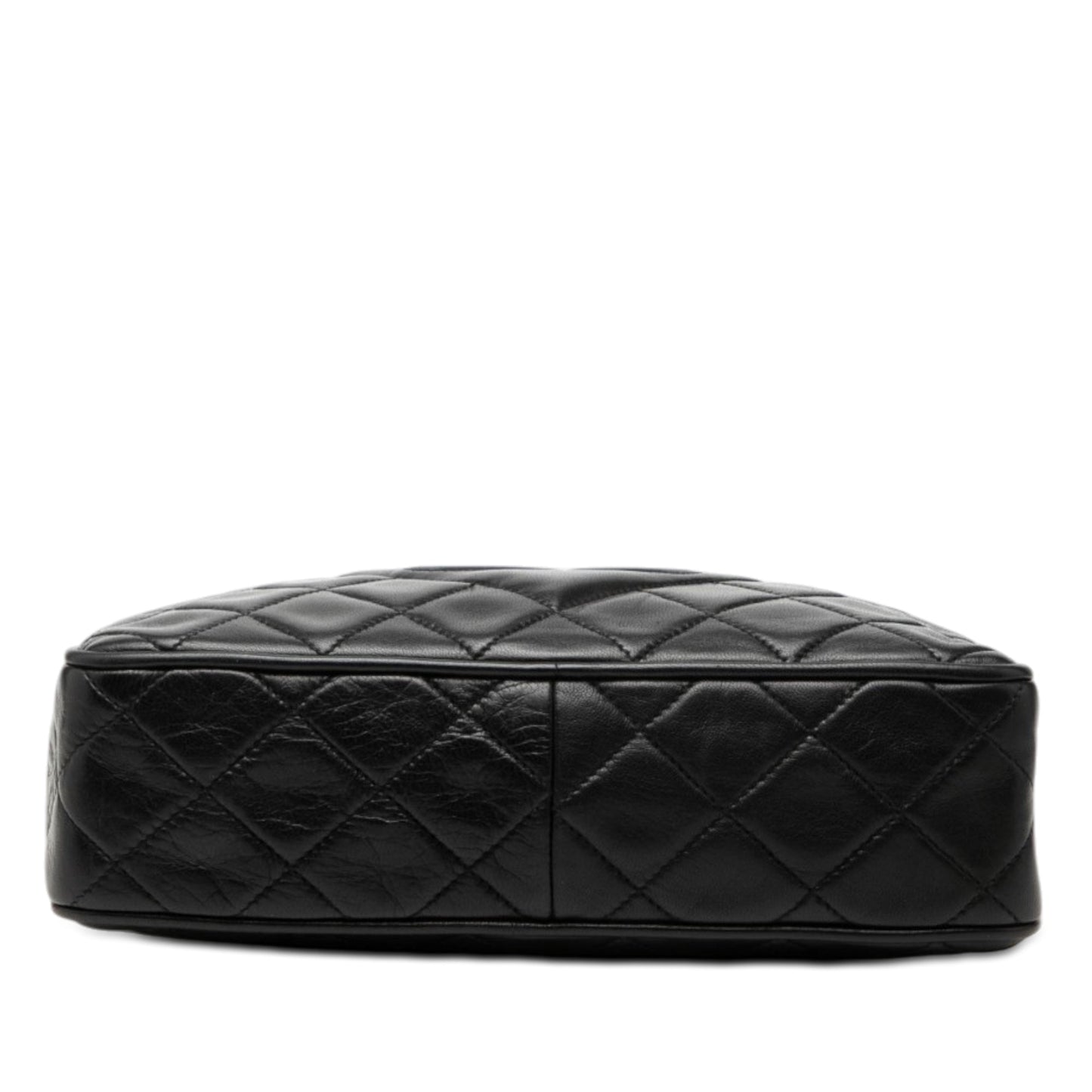 Chanel CC Quilted Lambskin Tassel Camera Bag