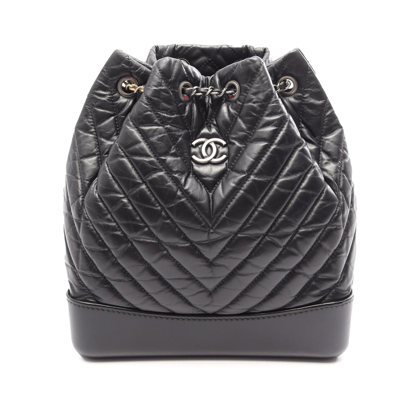 Chanel Quilted Aged Calfskin Gabrielle Backpack