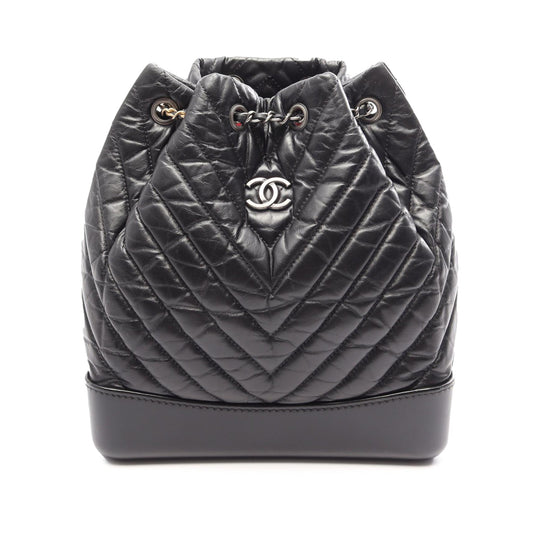 Chanel Quilted Aged Calfskin Gabrielle Backpack