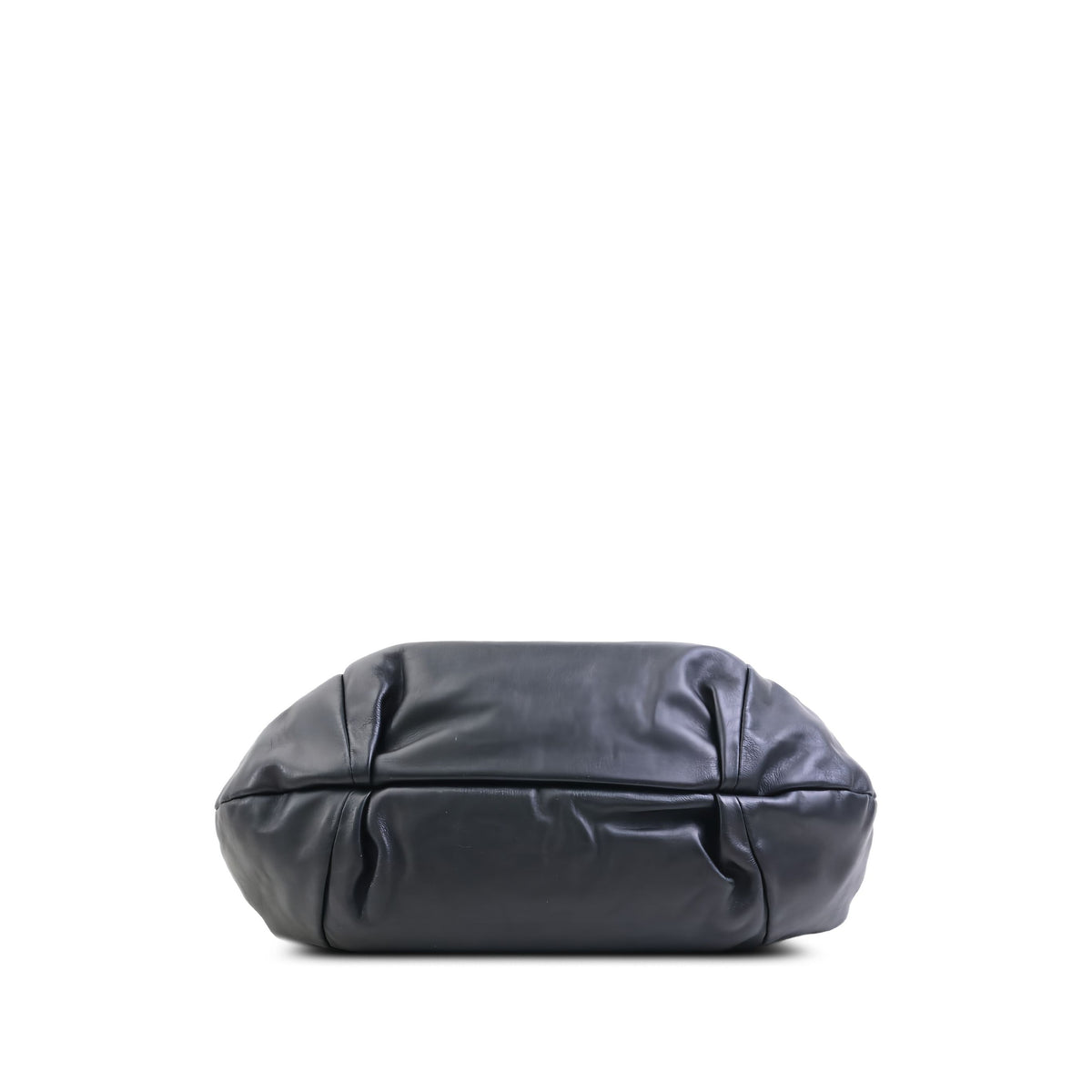 Ferragamo Leather Vara Bow Handbag — Black