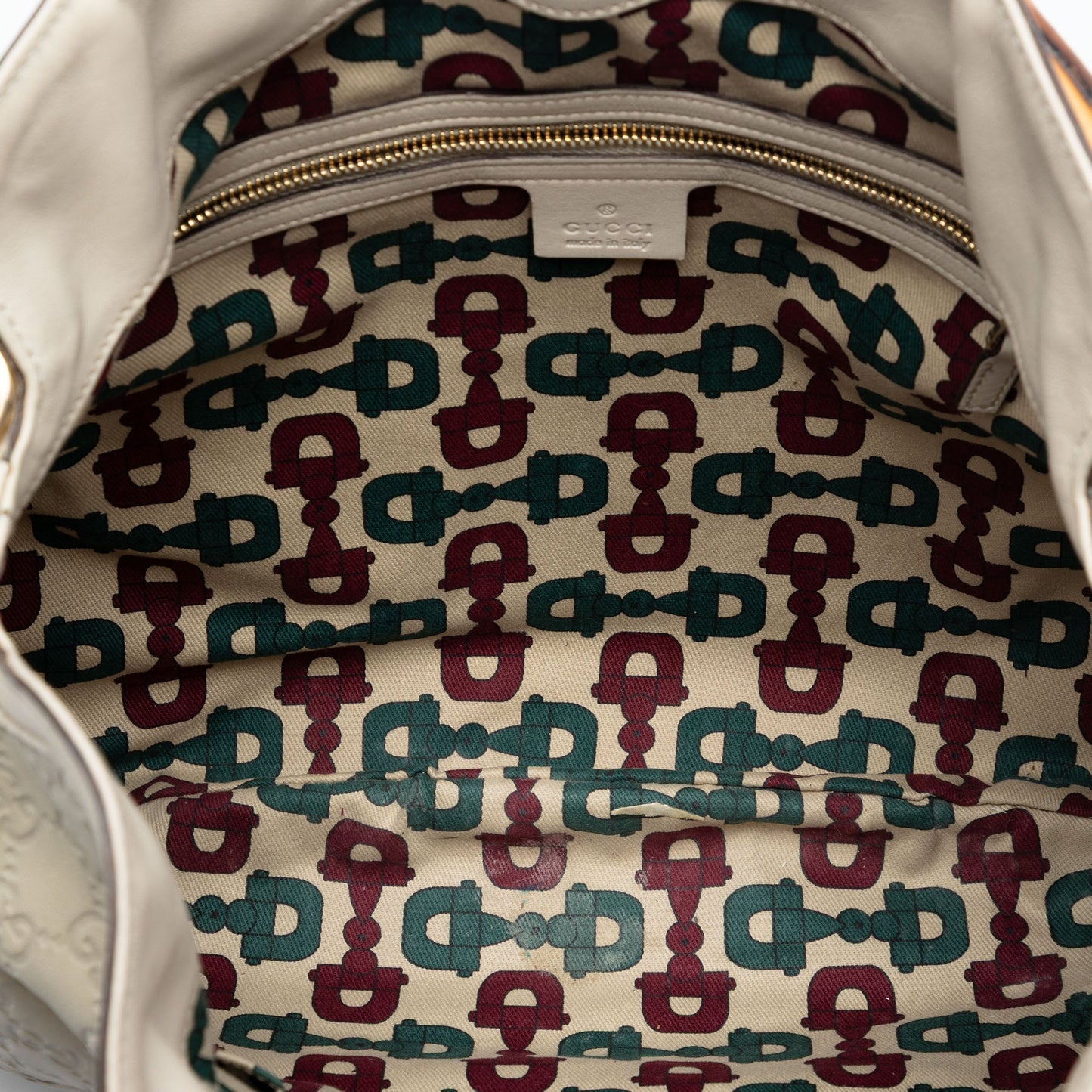 Gucci Bamboo Guccissima Peggy Satchel