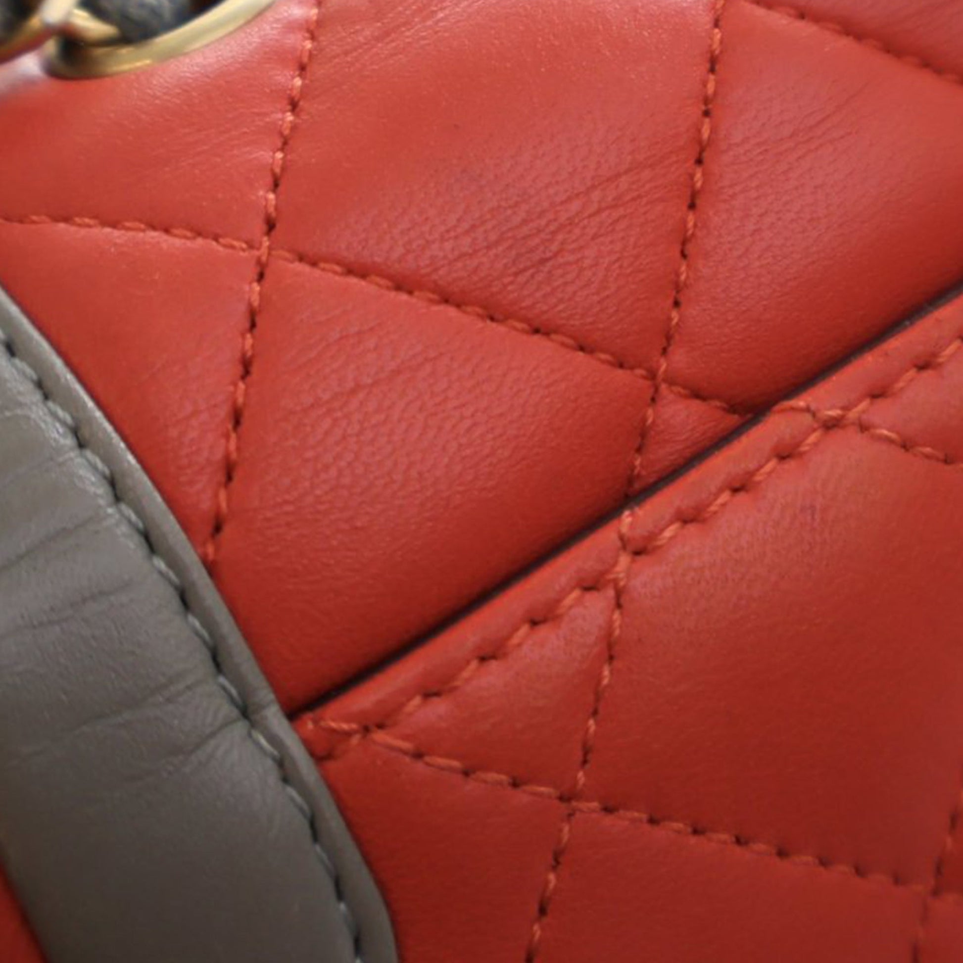 Chanel Mini Quilted Lambskin Two Tone Day Flap