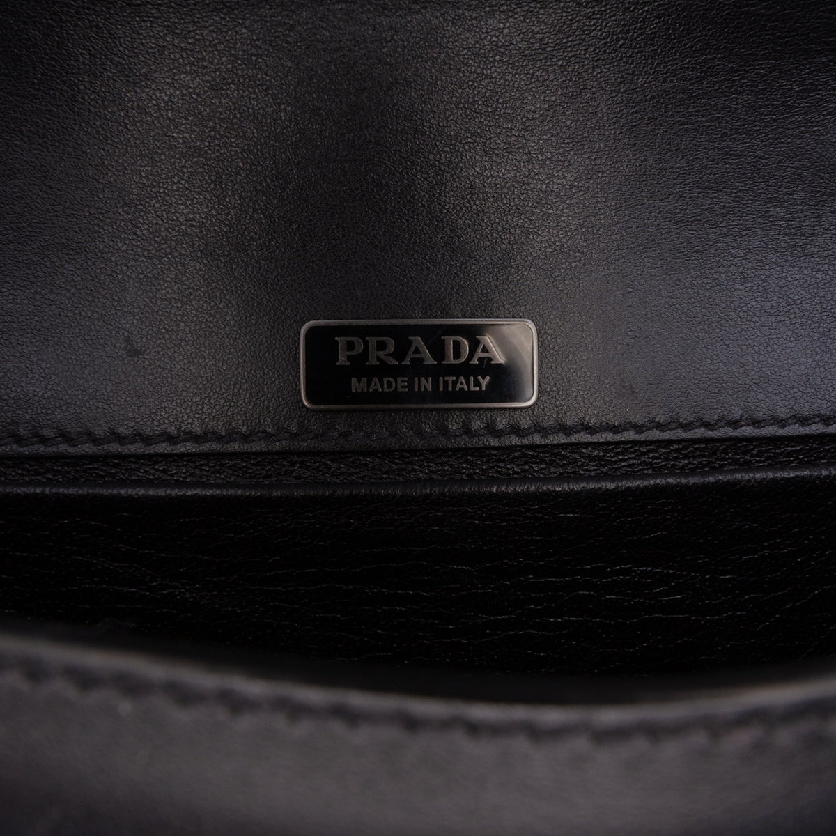 Prada Saffiano Trimmed City Calf Cahier Crossbody