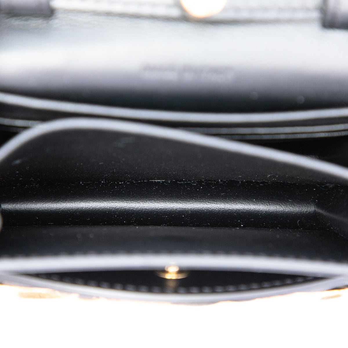 Celine Mini Smooth Calfskin Triomphe Maillon Wallet on Chain