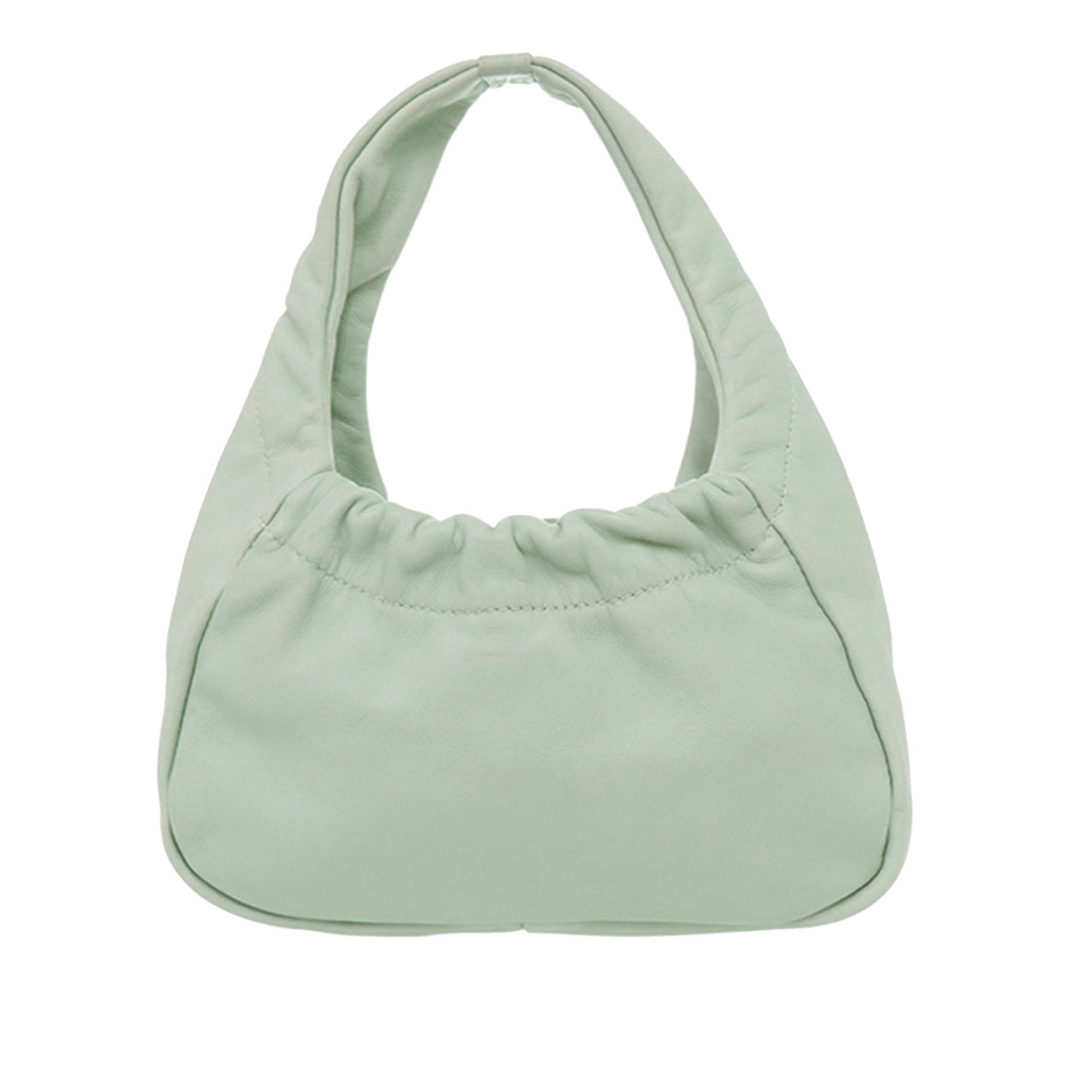 Ferragamo Mini Leather Handbag — Green