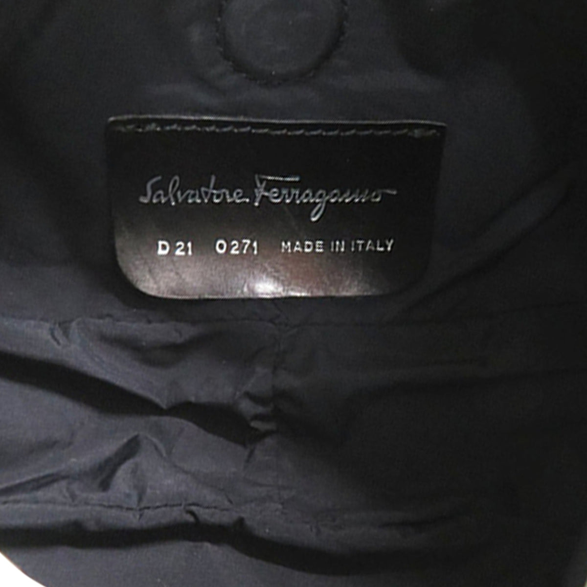 Ferragamo Mini Leather Handbag — Green