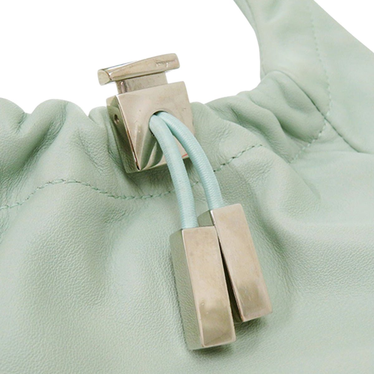 Ferragamo Mini Leather Handbag — Green