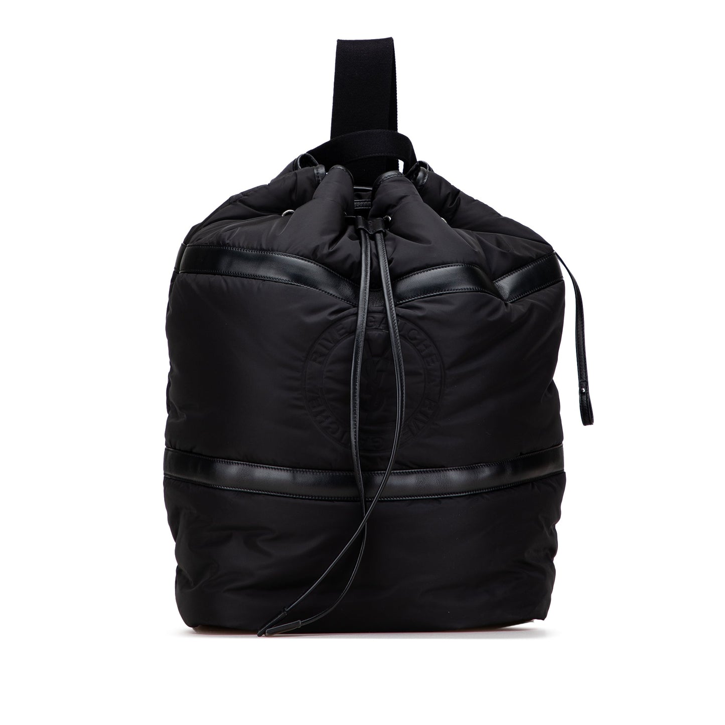Saint Laurent Nylon Rive Gauche Drawstring Backpack