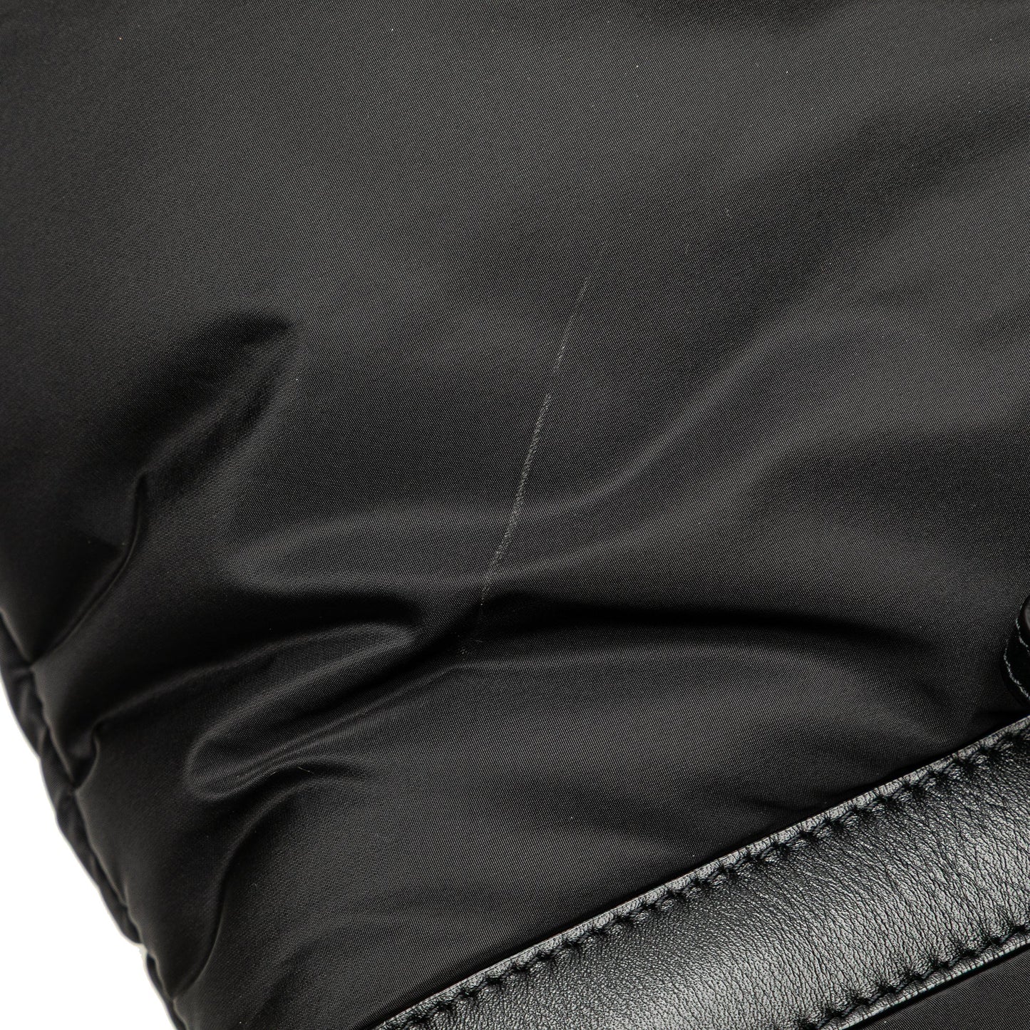 Saint Laurent Nylon Rive Gauche Drawstring Backpack