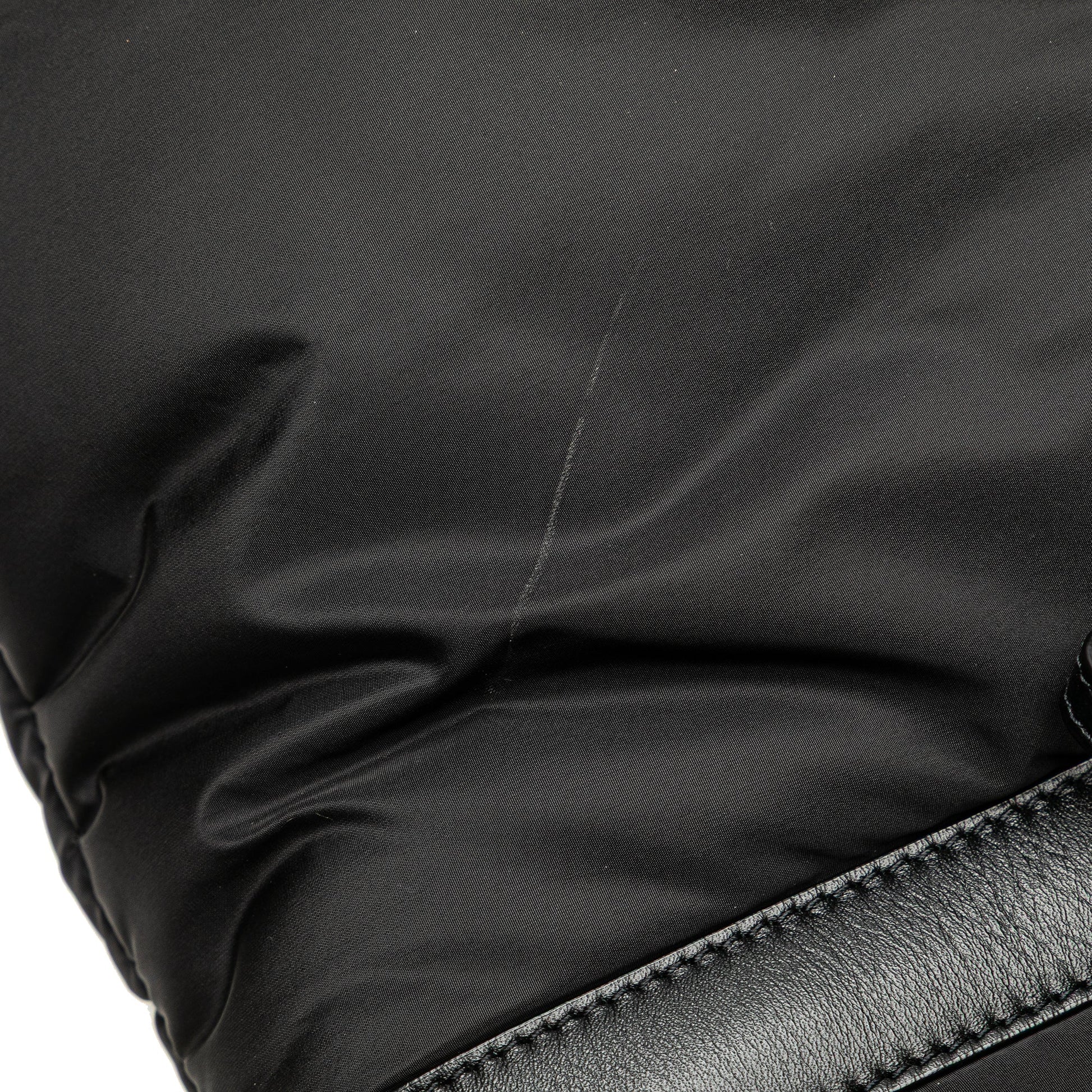 Saint Laurent Nylon Rive Gauche Drawstring Backpack