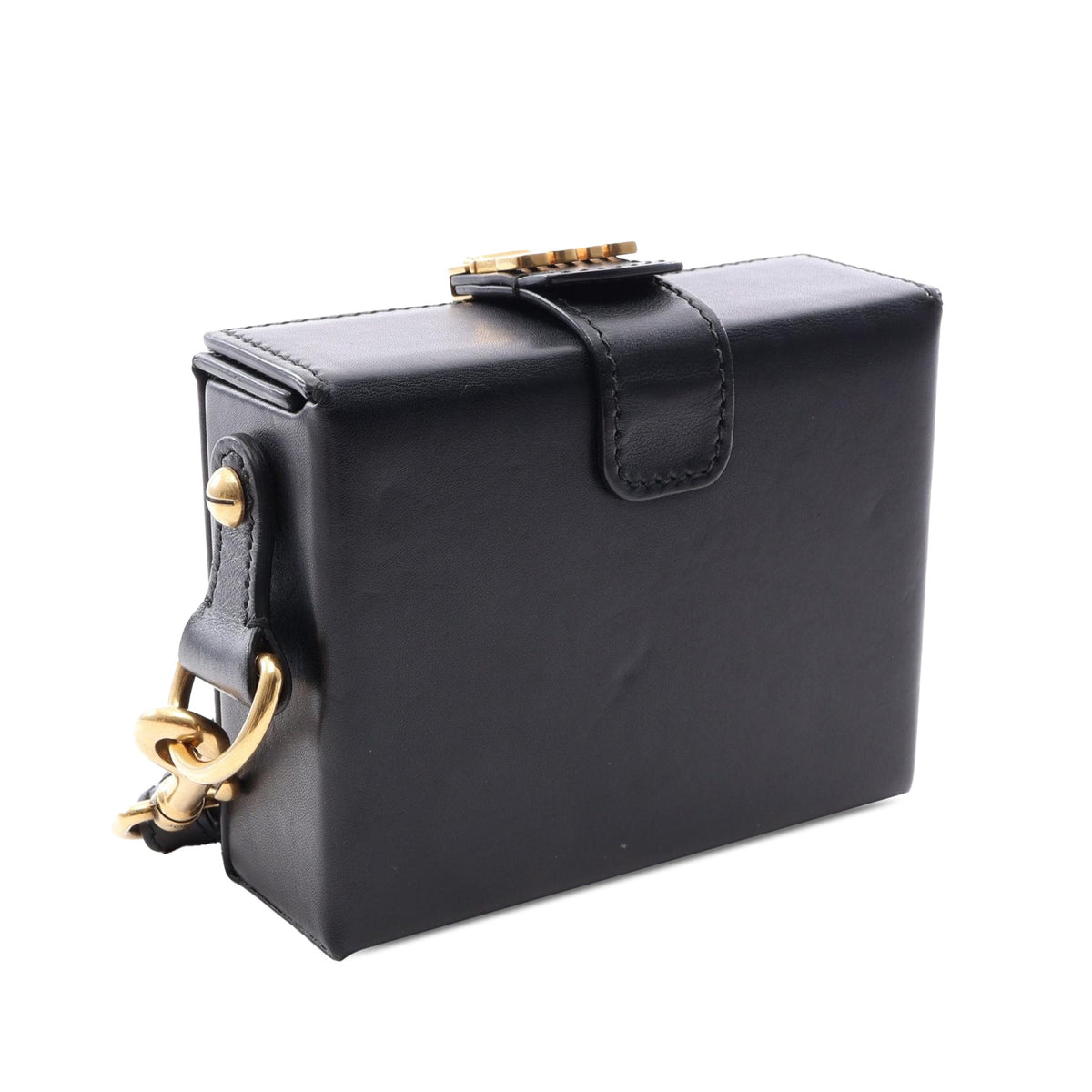 Dior Small Lambskin Dioraddict Lockbox Bag