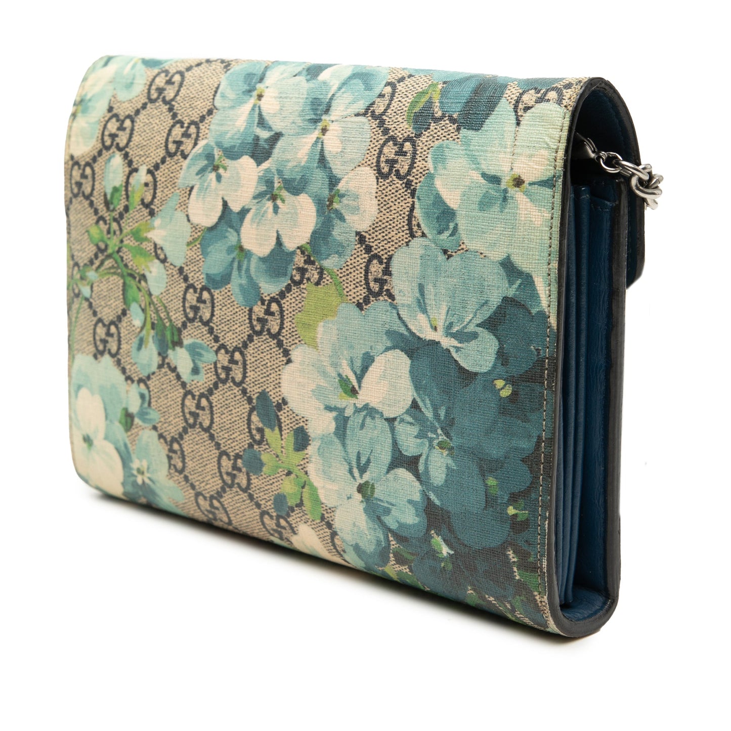 Gucci GG Supreme Blooms Dionysus Wallet on Chain