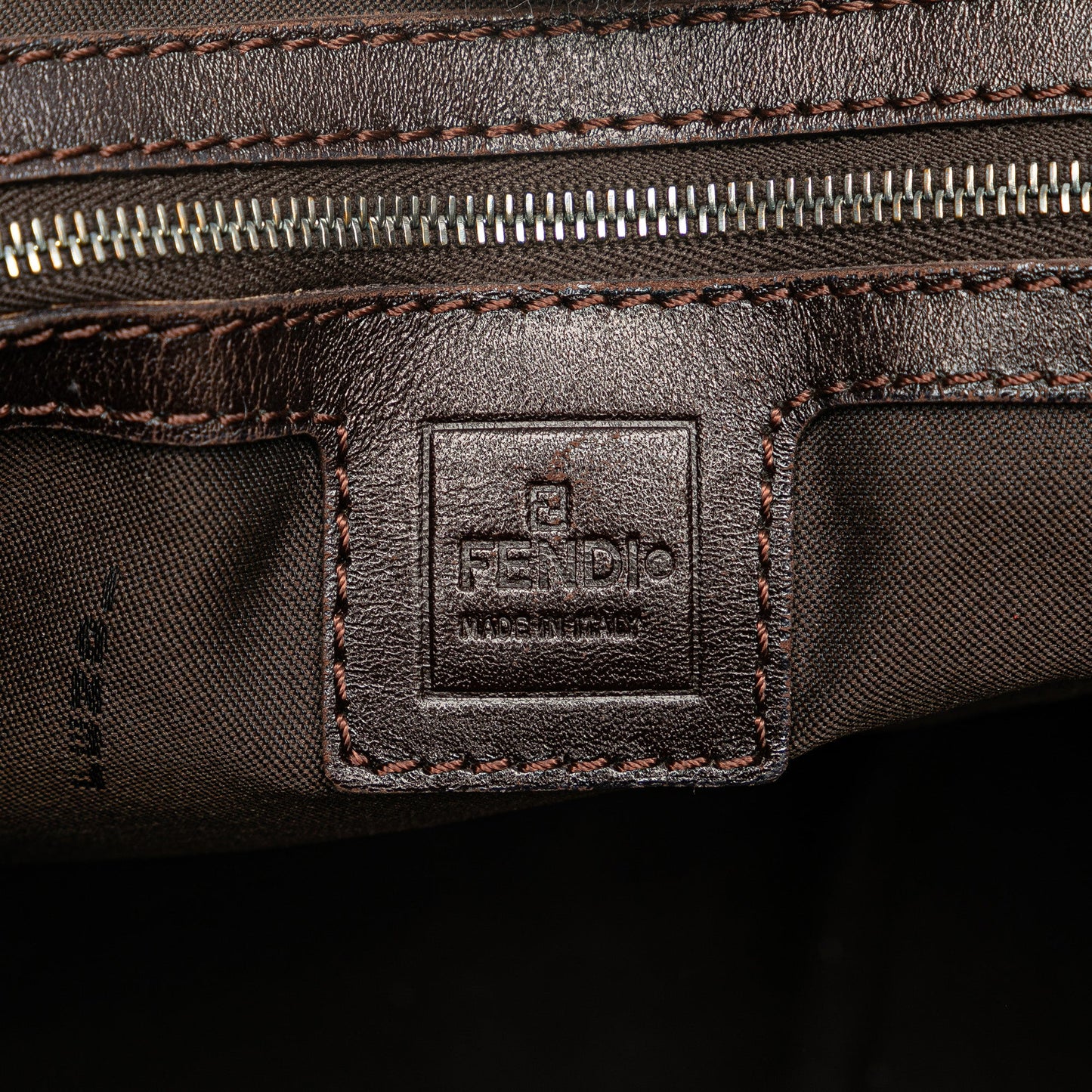 Fendi Small Zucca Canvas Twins Tote