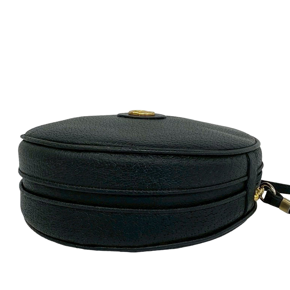 Gucci Calfskin Interlocking G Round Crossbody