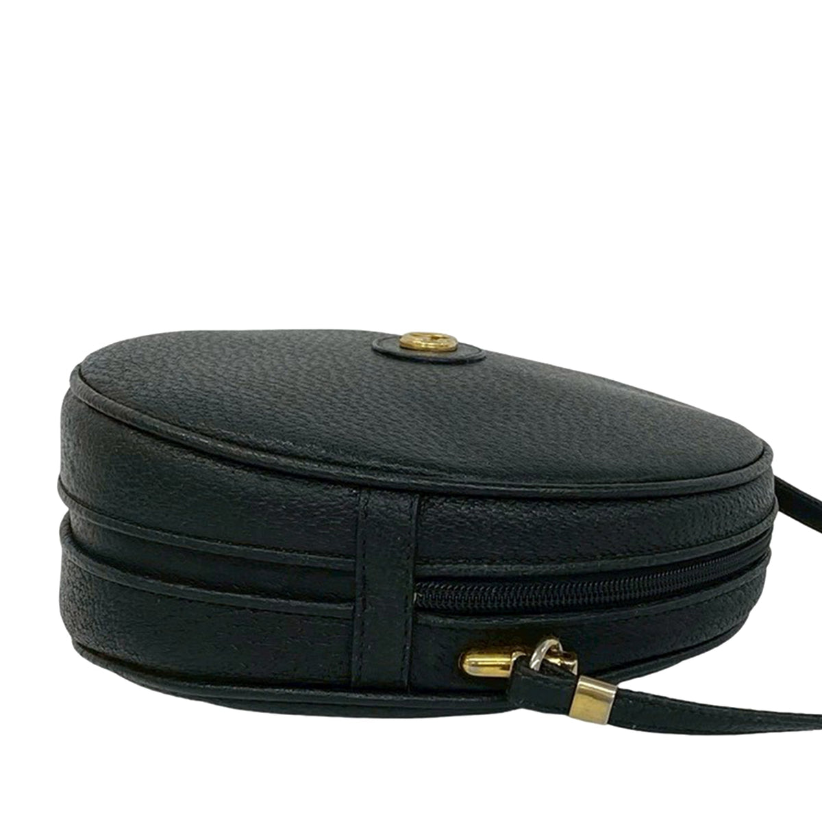 Gucci Calfskin Interlocking G Round Crossbody