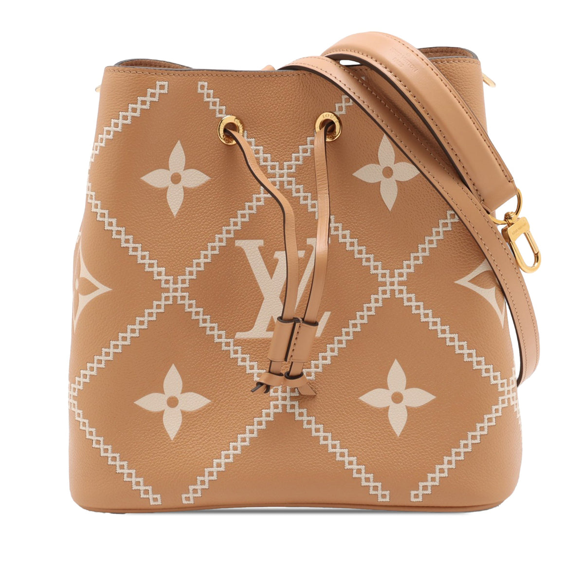 Louis Vuitton Monogram Giant Bicolor Empreinte Broderies Neonoe MM