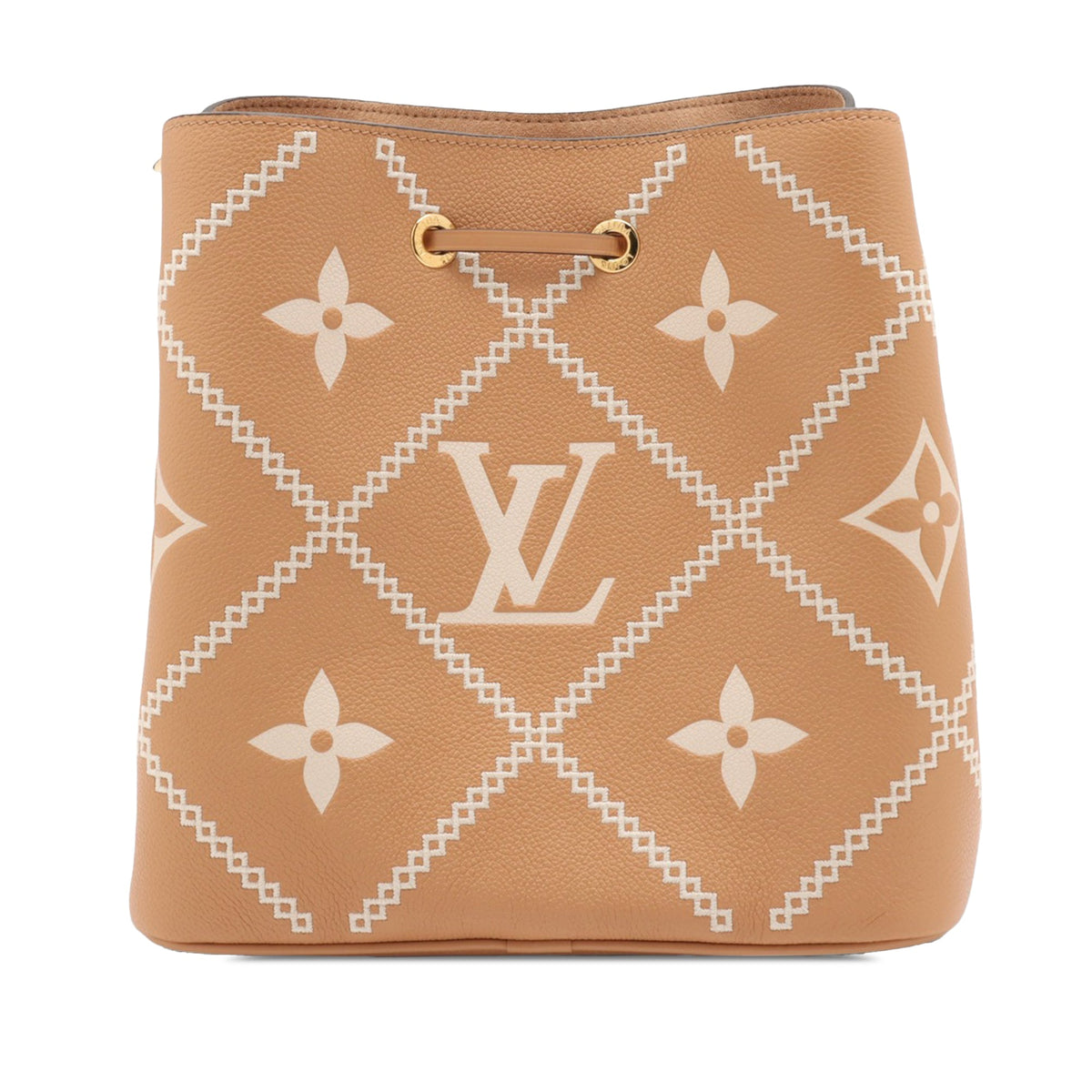 Louis Vuitton Monogram Giant Bicolor Empreinte Broderies Neonoe MM