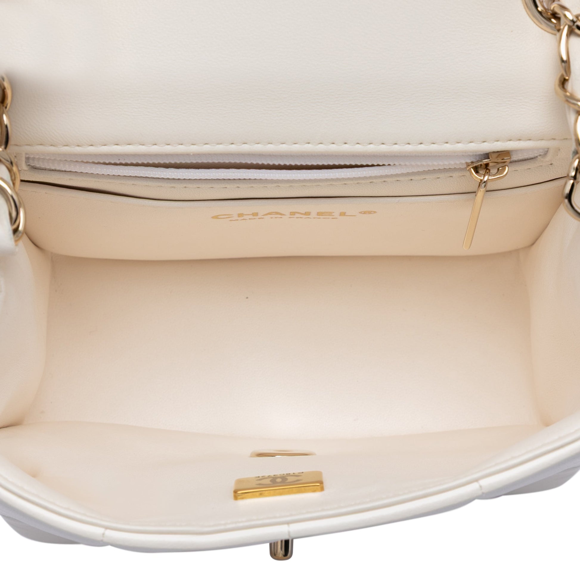Chanel Mini Quilted Lambskin Resin Crystal Square Monacoco Flap