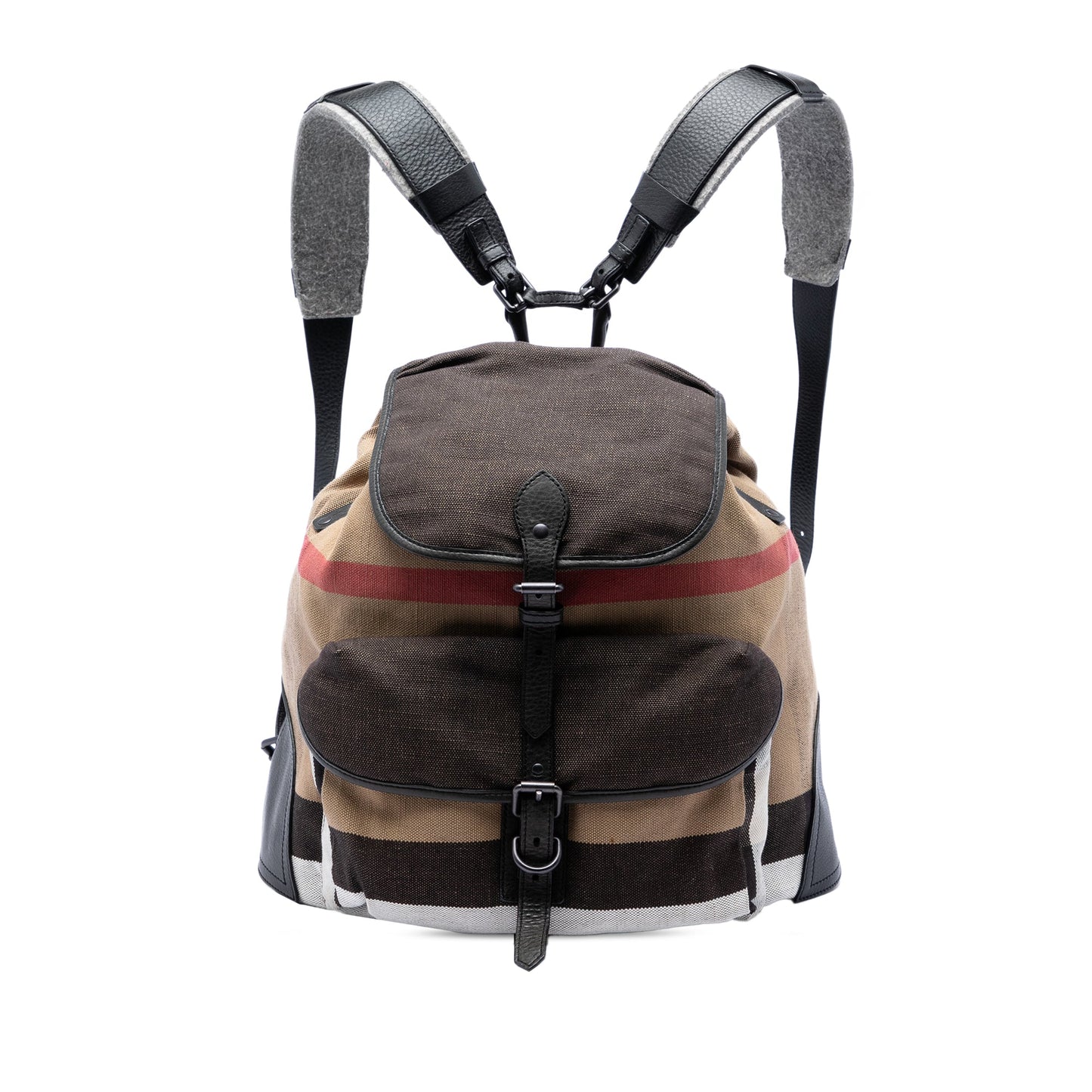 Burberry Mega Check Canvas Korbin Backpack