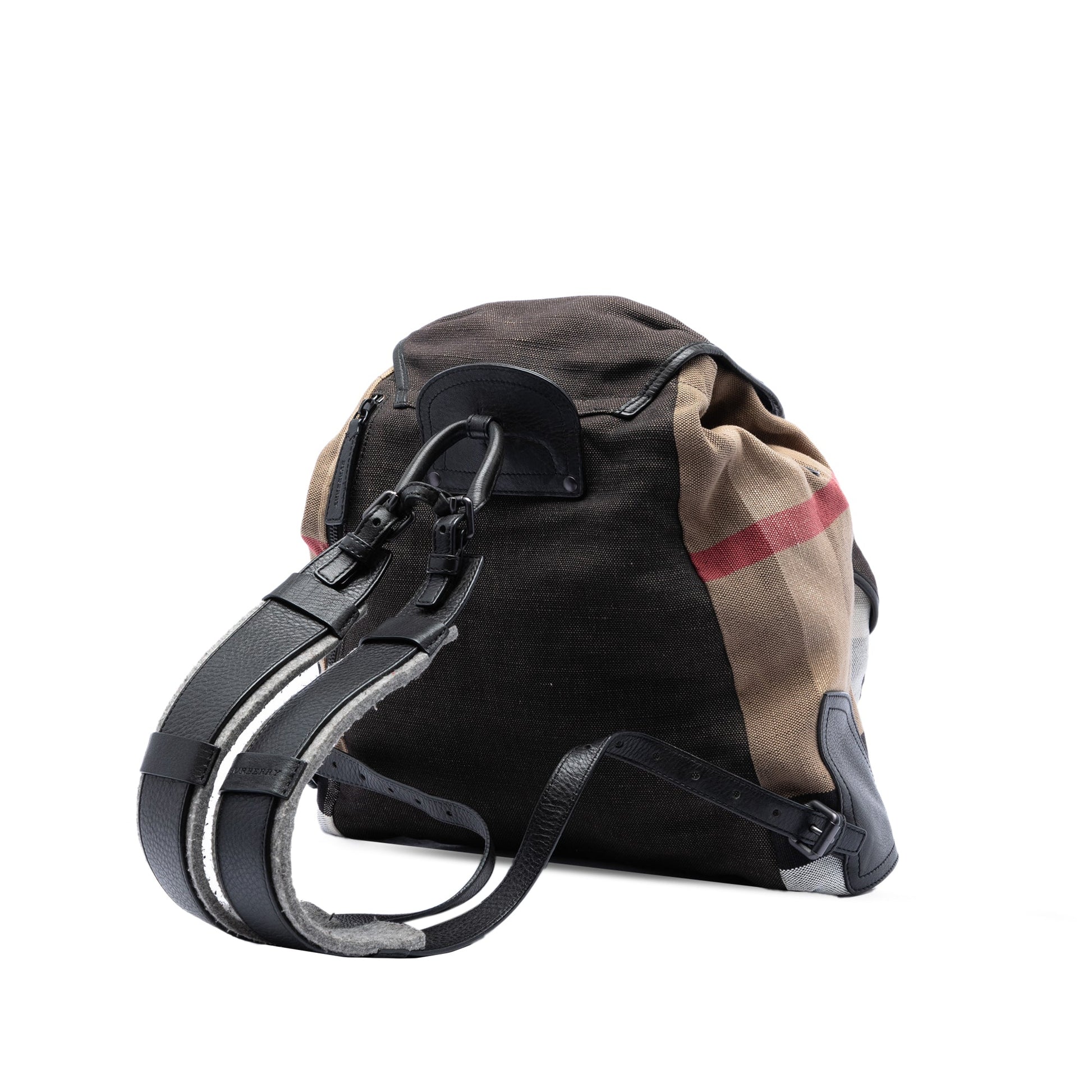 Burberry Mega Check Canvas Korbin Backpack