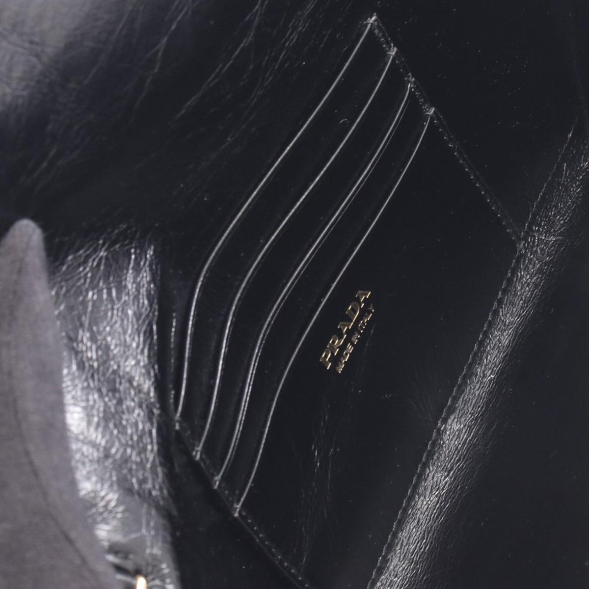 Prada Calfskin Wallet on Strap