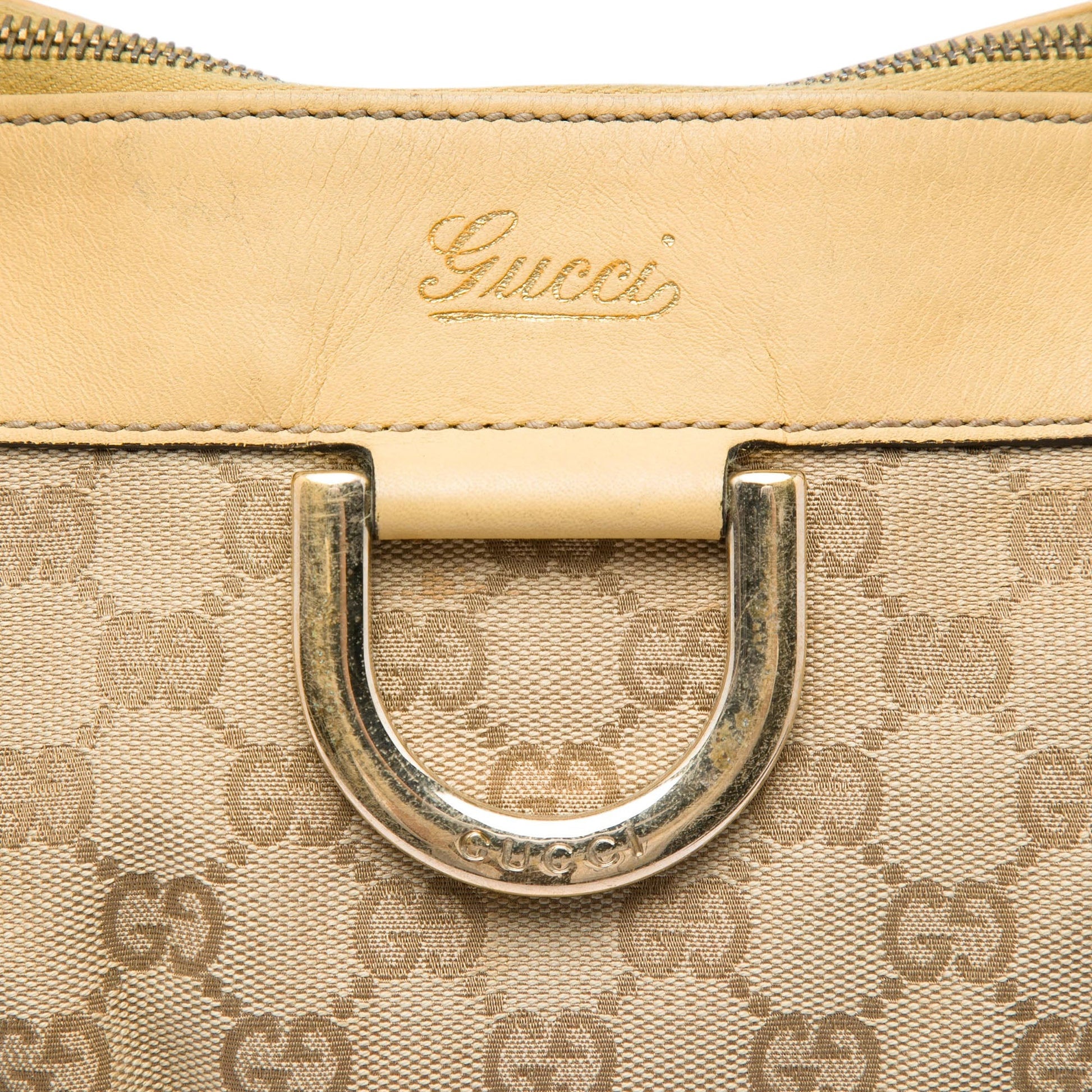 Gucci GG Canvas Abbey D Ring Tote