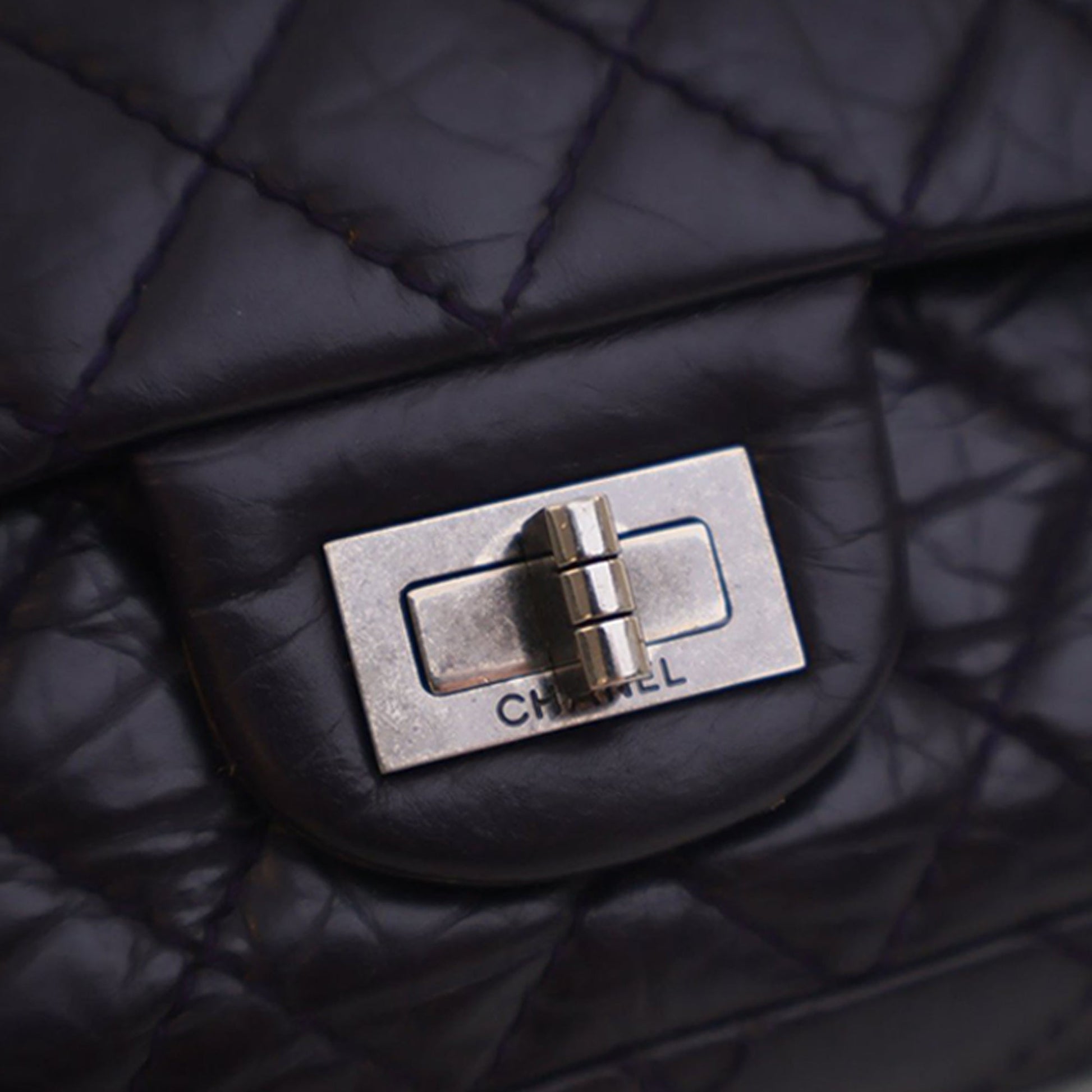 Chanel Quilted Aged Calfskin Reissue 2.55 Double Flap 225