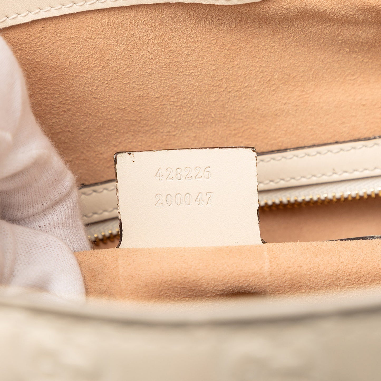 Gucci Guccissima Linea A Fold Over Satchel