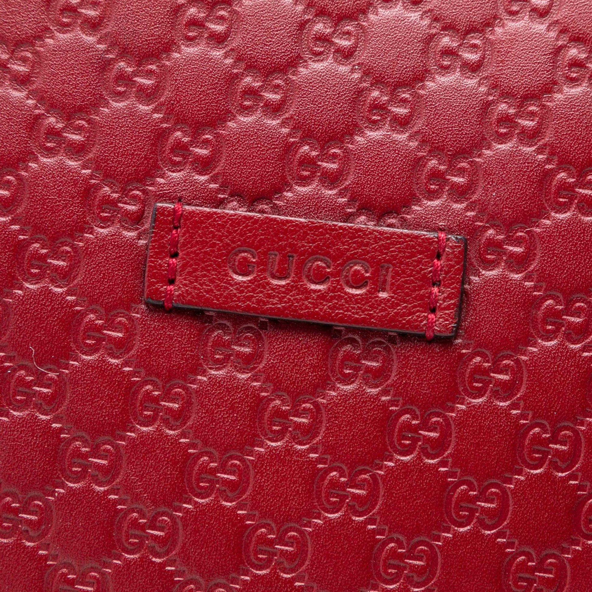 Gucci Medium Microguccissima Dome Satchel