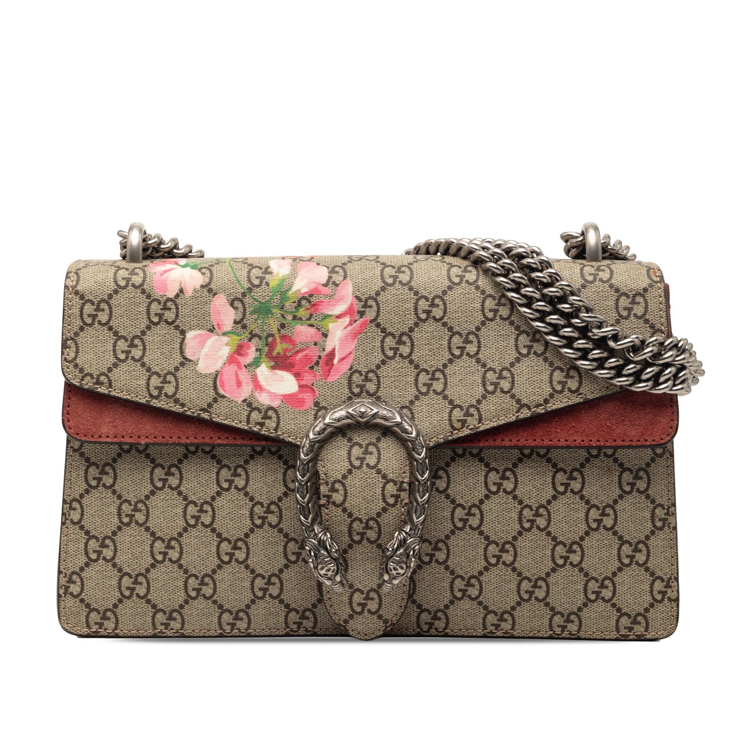 Medium GG Supreme Blooms Dionysus Shoulder Bag