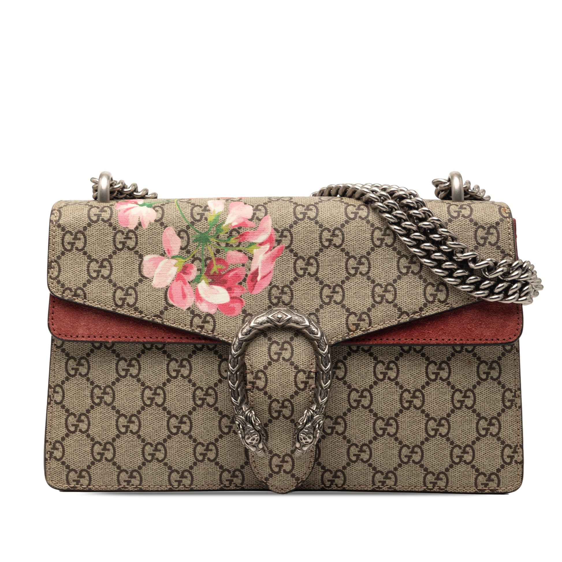 Medium GG Supreme Blooms Dionysus Shoulder Bag