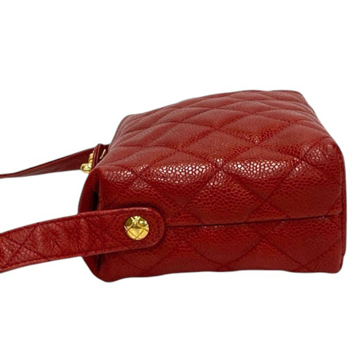 Chanel CC Quilted Caviar Crossbody