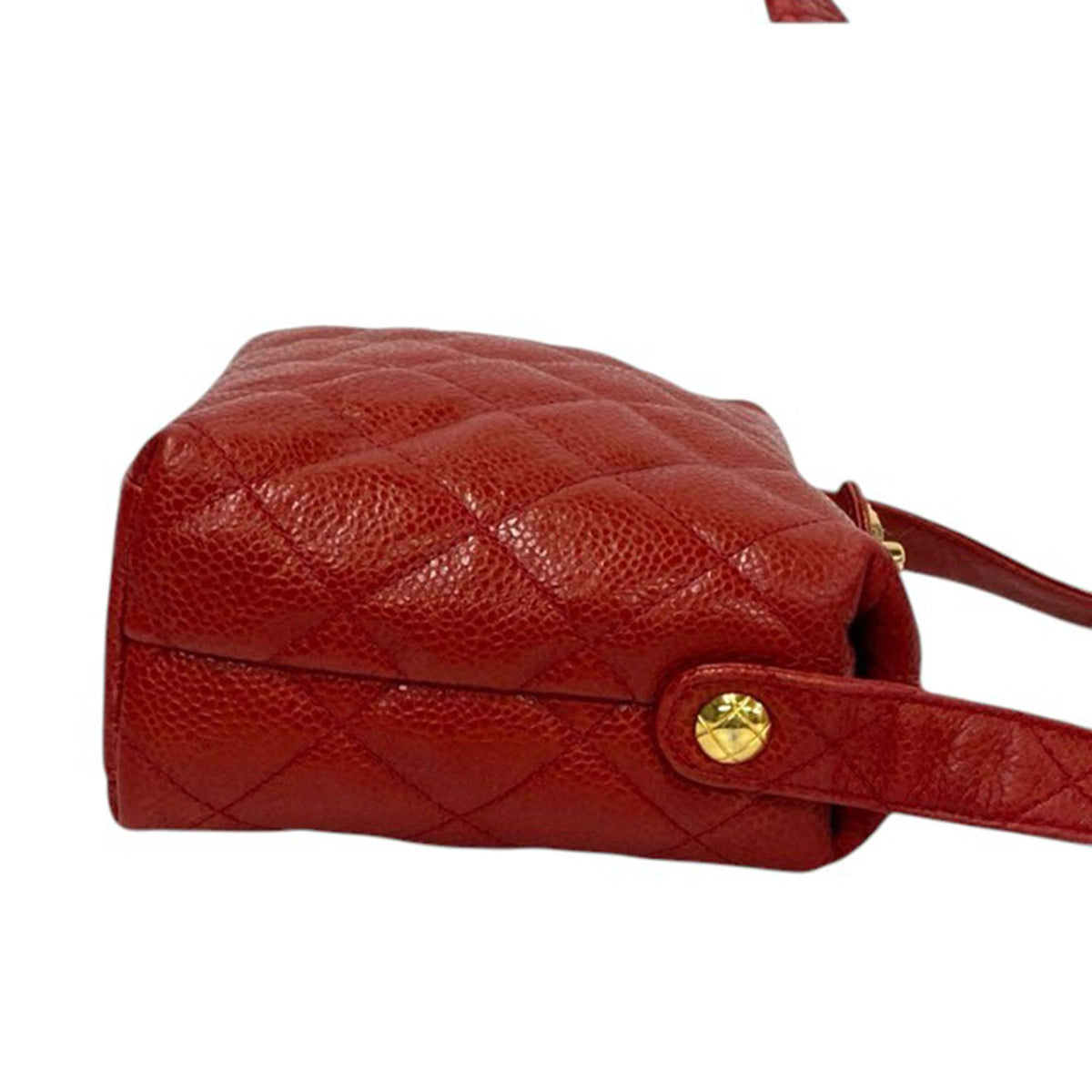 Chanel CC Quilted Caviar Crossbody