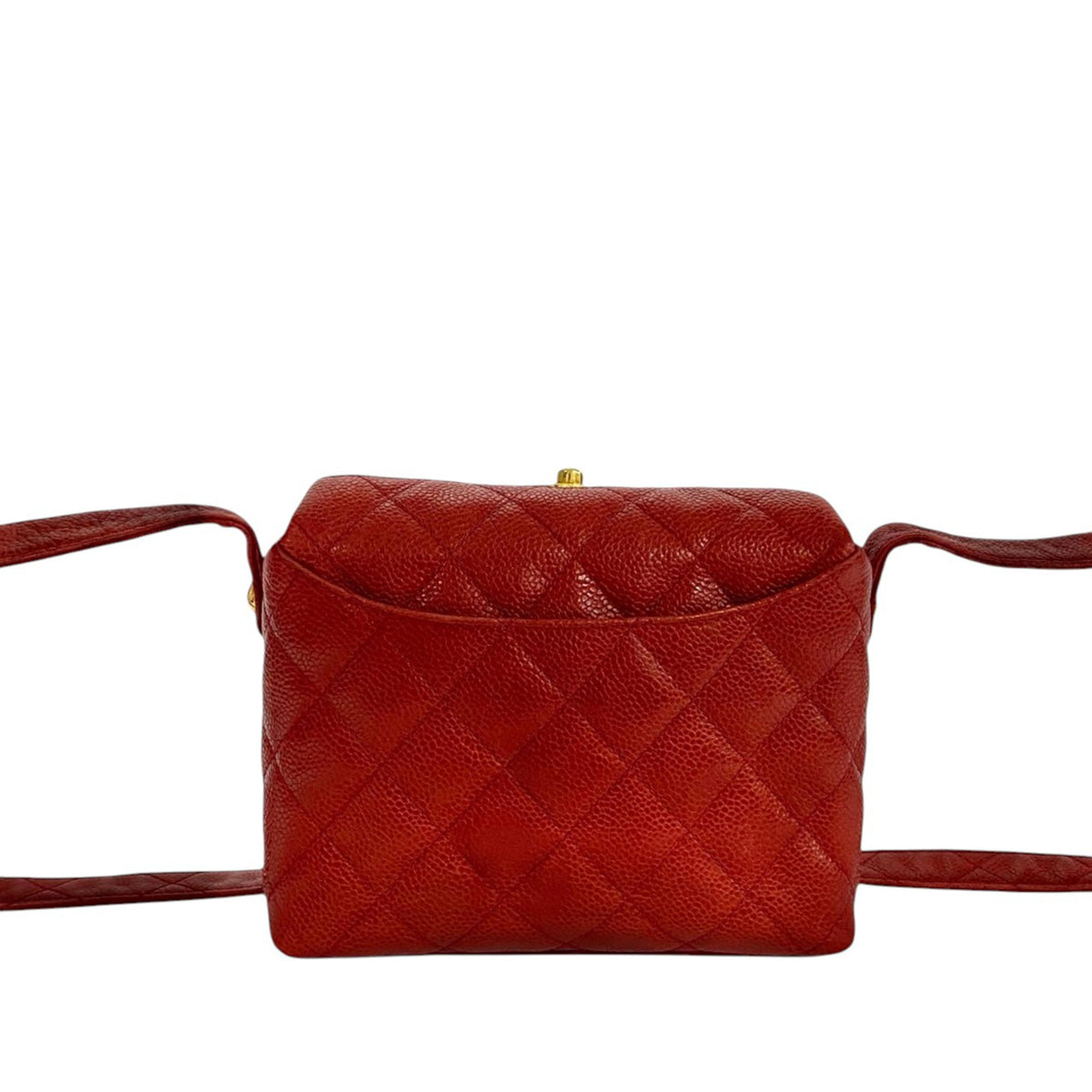 Chanel CC Quilted Caviar Crossbody