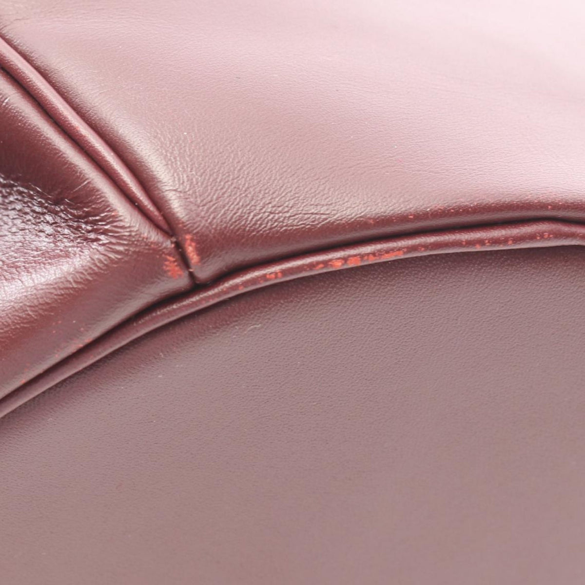 Cartier Must de Cartier Leather Bucket