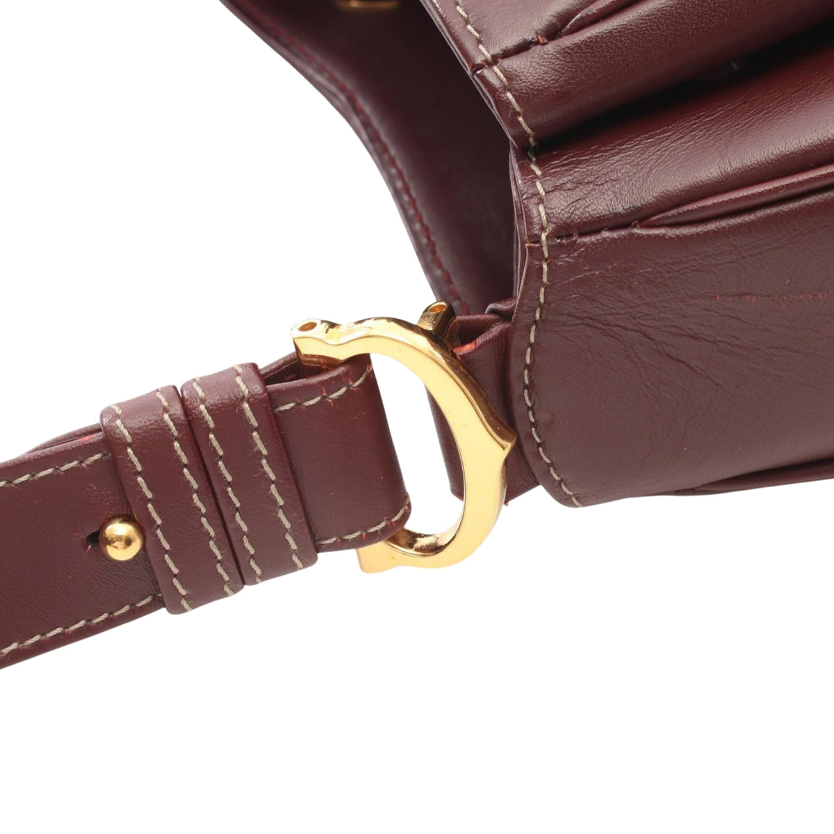 Cartier Must de Cartier Leather Bucket