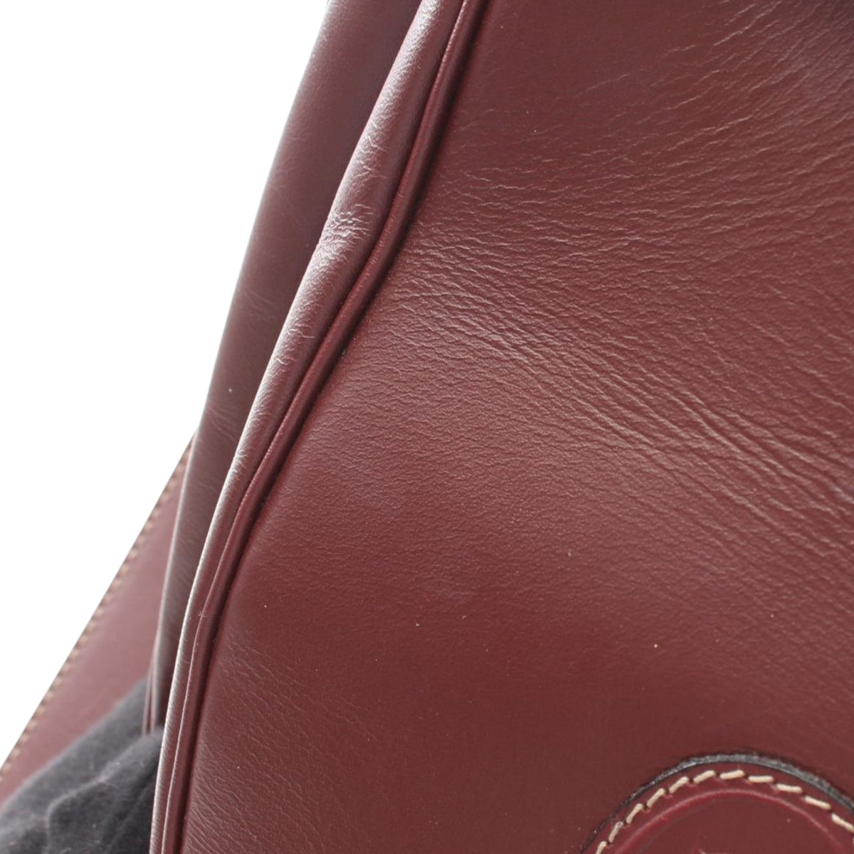 Cartier Must de Cartier Leather Bucket