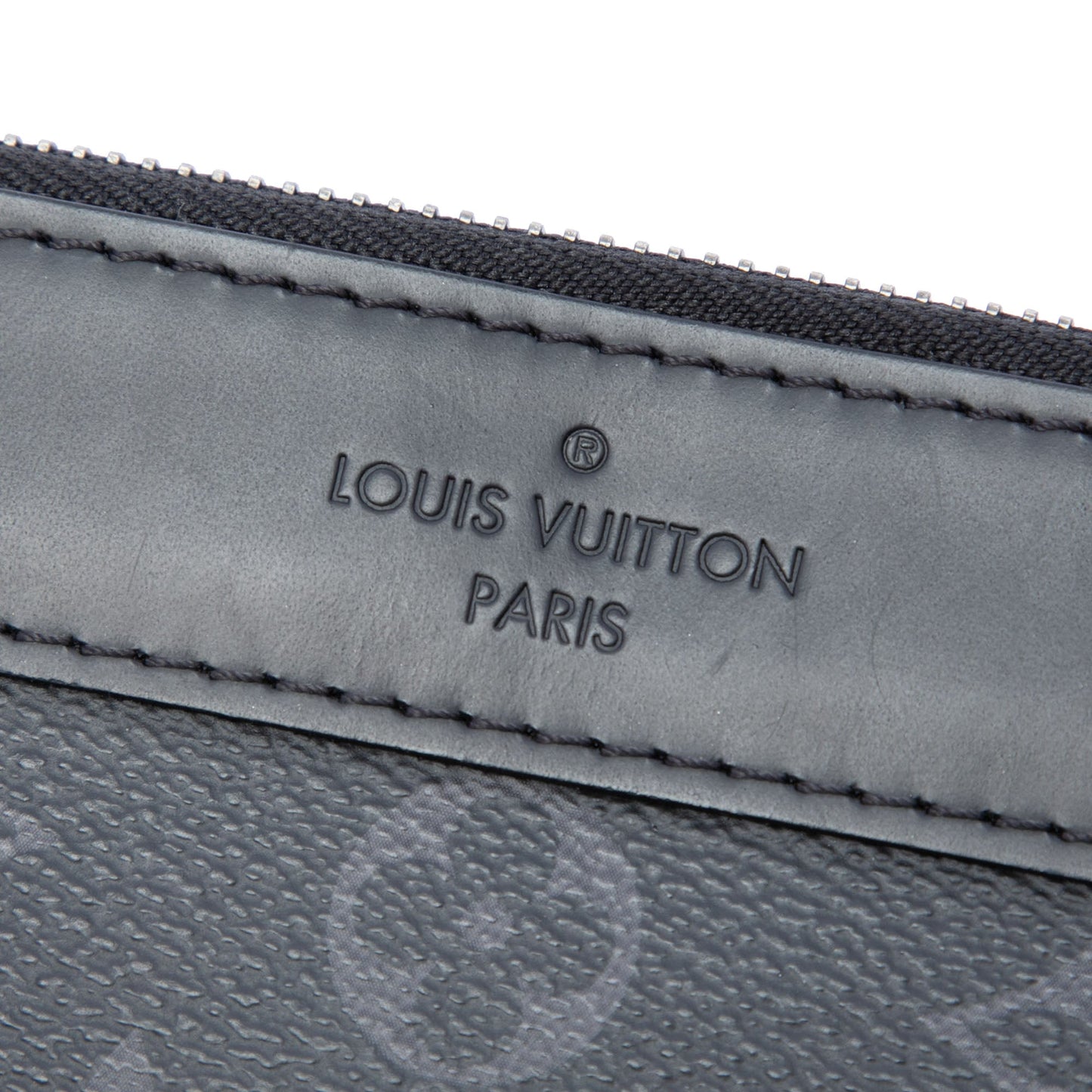 Louis Vuitton Monogram Eclipse Discovery Pochette GM