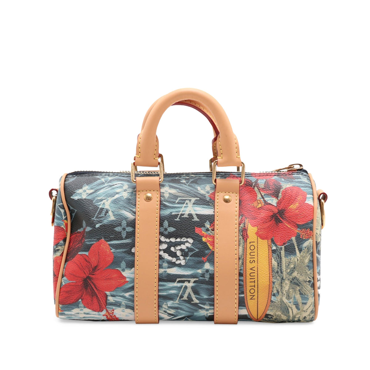 Louis Vuitton Monogram Surfin Keepall Bandouliere 25 — Multi