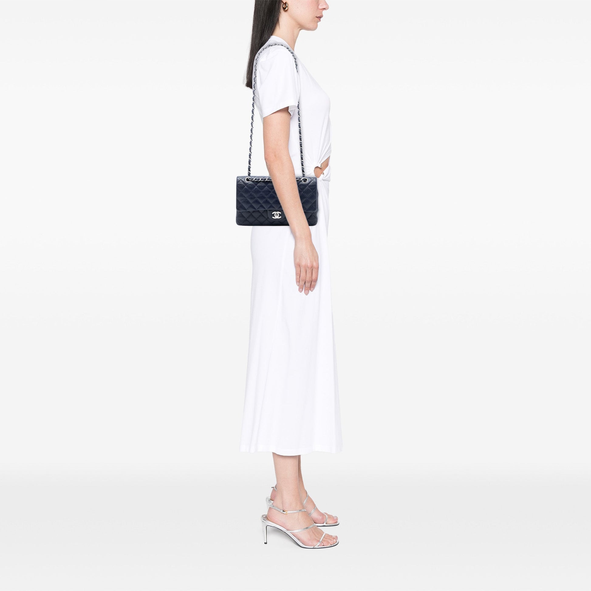 Chanel Medium Classic Caviar Double Flap